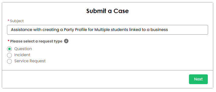 How to Submit a Support Case